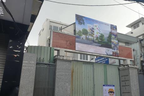 TP. HCM tạm dừng thi công công trình trường Tiểu học sau tai nạn