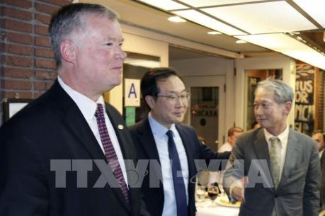 Mỹ - Hàn Quốc - Nhật Bản họp 3 bên về phi hạt nhân hóa Triều Tiên