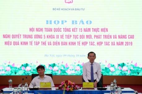 Khơi thông tiềm năng phát kinh tế tập thể, hợp tác xã
