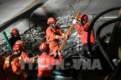 Vụ sập cầu ở Giang Tô, Trung Quốc: Ít nhất 3 người thiệt mạng