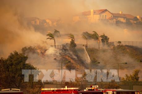 Bùng phát các đám cháy rừng mới ở bang California, Mỹ