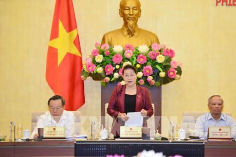 Khai mạc Phiên họp thứ 38 của Ủy ban Thường vụ Quốc hội