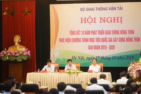 10 năm xây dựng nông thôn mới: Giao thông nông thôn về đích trước hạn