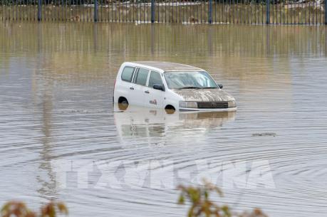 Nhật Bản: Ngập lụt hoành hành tại đảo Honshu do siêu bão Hagibis