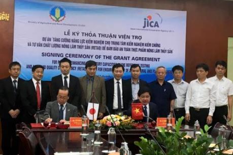 JICA hỗ trợ Việt Nam kiểm nghiệm an toàn thực phẩm
