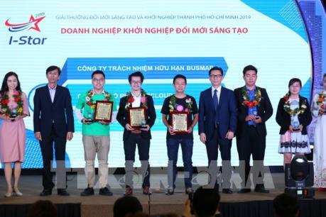 12 tổ chức, cá nhân đạt Giải thưởng Đổi mới sáng tạo và khởi nghiệp Tp. Hồ Chí Minh