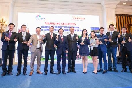 Vietravel đạt giải The Leading Outbound Tour Operator for Taiwan Market 2019
