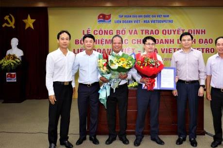 Vietsovpetro có thêm lãnh đạo chủ chốt