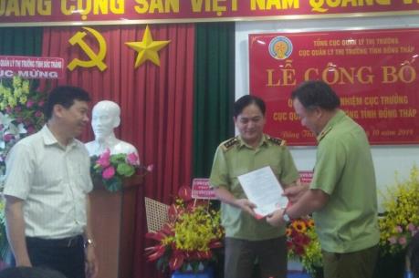 Bổ nhiệm Cục trưởng Cục Quản lý thị trường Đồng Tháp