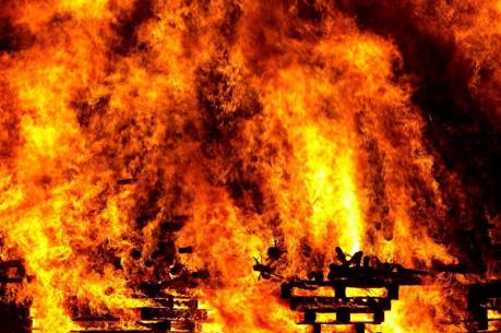 Cháy lớn tại Khu Công nghiệp Chơn Thành, Bình Phước