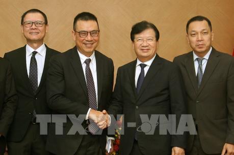 Phó Thủ tướng Trịnh Đình Dũng tiếp Tổng Giám đốc Tập đoàn SCG (Thái Lan)