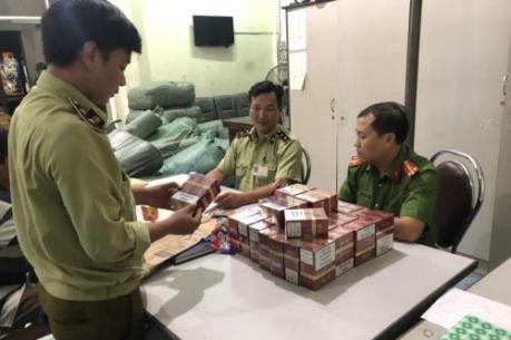 Quản lý thị trường Phú Yên tịch thu hơn 350 bao thuốc lá nhập lậu