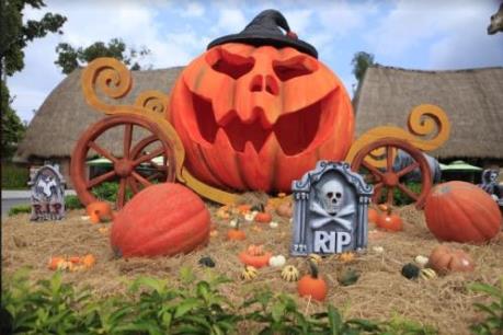 Choáng với “siêu bảo tàng” bí ngô của Vinpearl trong mùa Halloween