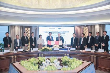 Tập đoàn FLC và Samsung hợp tác chiến lược phát triển toàn diện