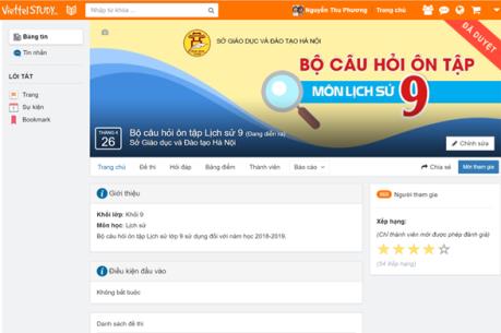 11 triệu tài khoản sử dụng mạng xã hội học tập của Viettel