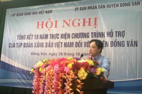 Petrolimex hỗ trợ gần 80 tỷ đồng cho huyện Đồng Văn theo Chương trình 30a