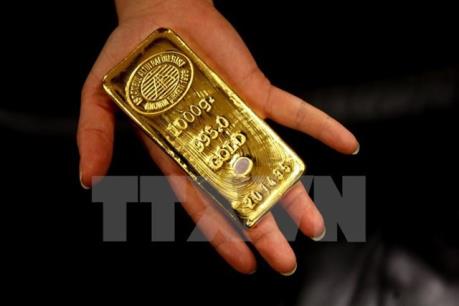 Giá vàng Mỹ giảm xuống mức thấp nhất 1 tuần