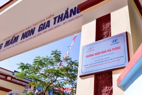 TC MOTOR khánh thành công trình Trường Mầm non Gia Thắng (Ninh Bình)