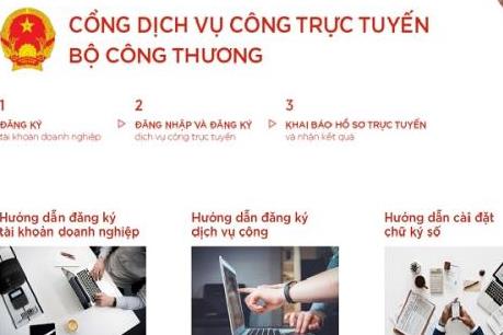 Từ 1/11, Bộ Công Thương triển khai dịch vụ công trực tuyến về xuất nhập khẩu