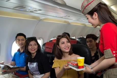 Vietjet tiếp tục điều chỉnh khai thác bay do hưởng của bão số 5