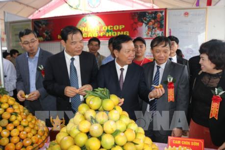 Khai mạc Hội chợ nông nghiệp và sản phẩm OCOP khu vực phía Bắc năm 2019