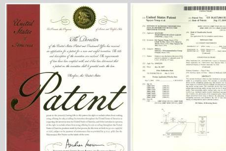 Sáng chế của Viettel được cấp bằng bảo hộ độc quyền tại Mỹ