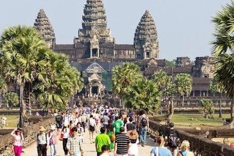 Lượng du khách quốc tế đến Campuchia tăng mạnh