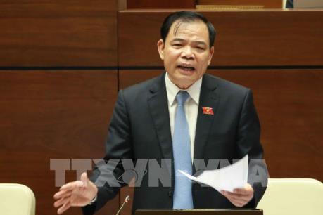 Kỳ họp thứ 8, Quốc hội khóa XIV: Bộ trưởng Nguyễn Xuân Cường trả lời về nông thôn mới