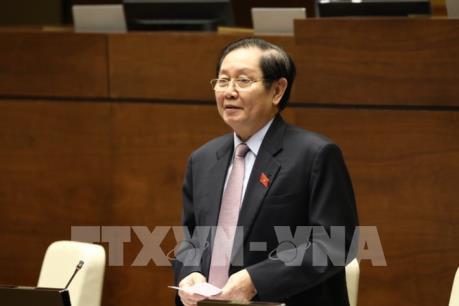 Kỳ họp thứ 8, Quốc hội khóa XIV: Bộ trưởng Nội vụ nhận trách nhiệm trong quản lý ngành