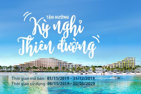 Bamboo Airways mở bán gói sản phẩm tận hưởng kì nghỉ thiên đường