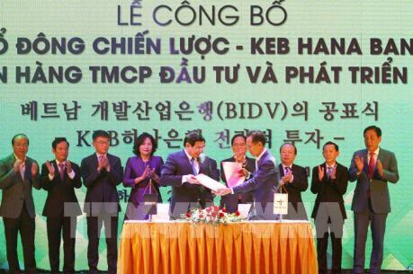 BIDV công bố cổ đông chiến lược nước ngoài đầu tiên KEB Hana Bank
