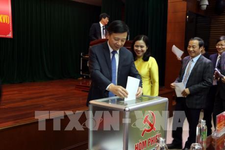 Đồng chí Phạm Xuân Thăng được bầu giữ chức Phó Bí thư Thường trực tỉnh Hải Dương