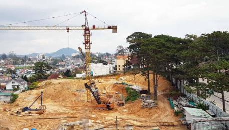 Đà Lạt xử phạt doanh nghiệp xây dựng công trình không có giấy phép
