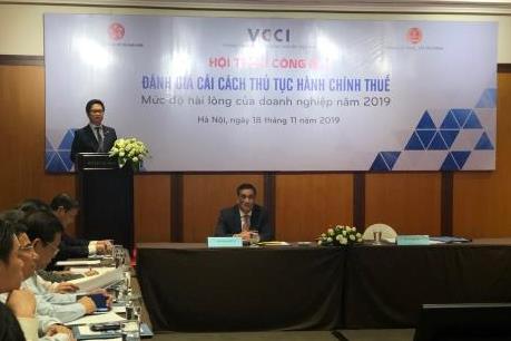 Bao nhiêu doanh nghiệp hài lòng với cải cách hành chính thuế năm 2019?