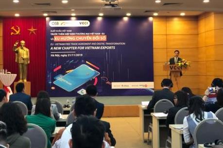 Xuất khẩu với xu hướng chuyển đổi số