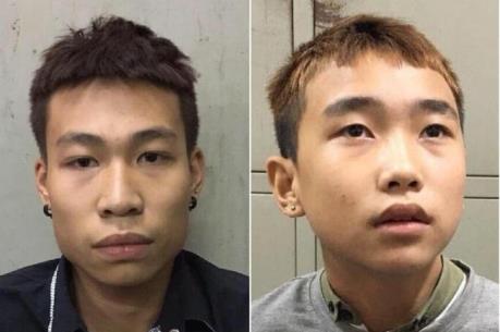 Hà Nội: Bắt giữ 2 đối tượng cướp xe máy trong đêm
