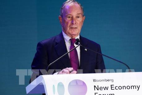 Bầu cử Mỹ 2020: Tỷ phú M.Bloomberg có bước "nhảy vọt" so với các đối thủ