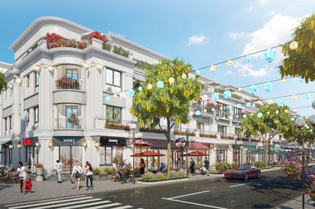 Dãy shophouse FLC Olympia Lao Cai tạo ấn tượng trên thị trường