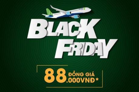 Bamboo Airways áp dụng giá vé ưu đãi từ 88.000 VNĐ dịp Black Friday