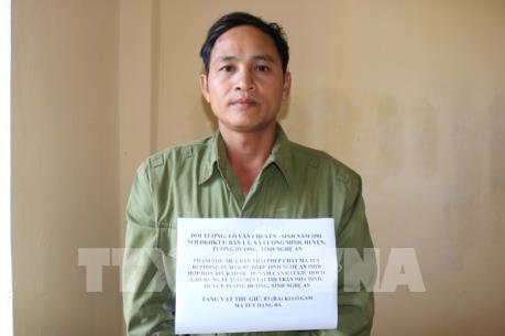 Nghệ An bắt đối tượng mua bán trái phép 3kg ma túy đá