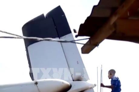 Rơi máy bay chở 19 người ở CHDC Congo