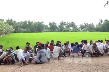 Cà Mau triệt phá vụ đánh bạc quy mô lớn dưới hình thức đá gà 