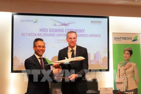 Bamboo Airways xúc tiến mở đường bay thẳng Hà Nội-Melbourne