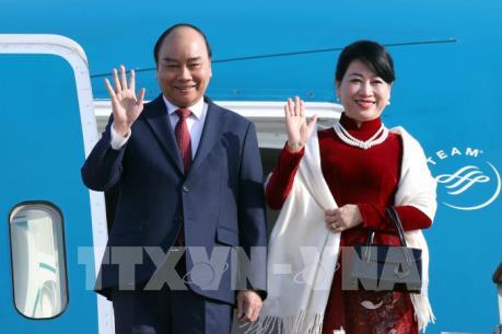 Lễ đón Thủ tướng Nguyễn Xuân Phúc thăm chính thức Hàn Quốc