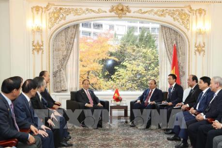 Thủ tướng Nguyễn Xuân Phúc tiếp Chủ tịch Hội Hữu nghị Hàn – Việt