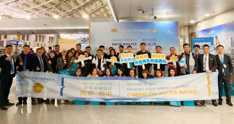 Vietnam Airlines khai trương đường bay Đà Nẵng - Thành Đô, Trung Quốc