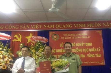Long An và Bà Rịa Vũng Tàu có tân Cục trưởng Cục Quản lý thị trường