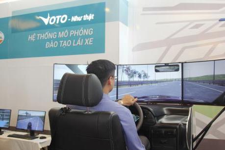 Ra mắt hệ thống mô phỏng đào tạo lái xe chuẩn quốc tế do Viettel sản xuất