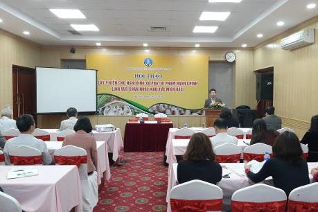 Lấy ý kiến cho nghị định xử phạt vi phạm hành chính lĩnh vực chăn nuôi