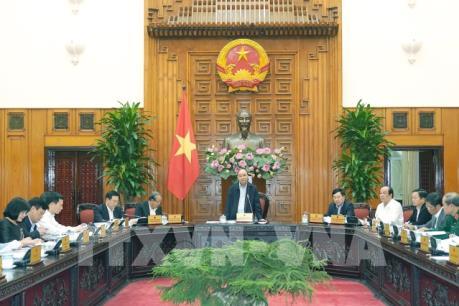 Thủ tướng chủ trì họp Thường trực Chính phủ xây dựng dự thảo Nghị quyết 01 năm 2020